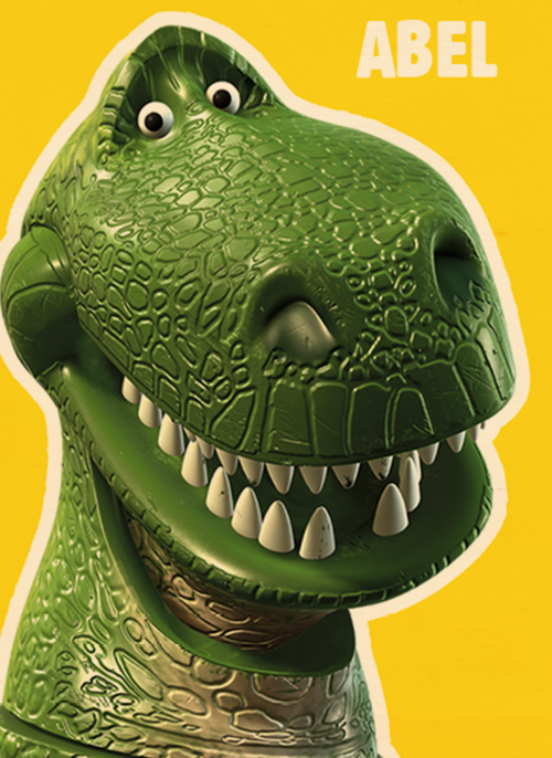 Toy Story verjaardagskaart Rex