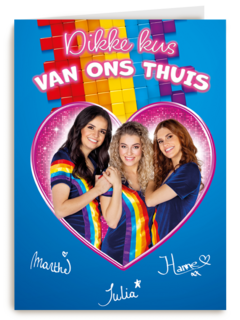 Dikke kus van K3 thuis
