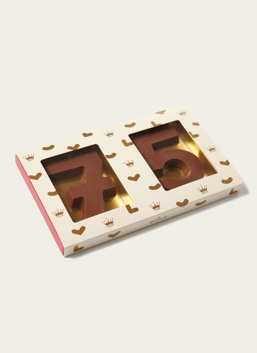 75 Chocolade Leeftijd Cadeau Chocolade |