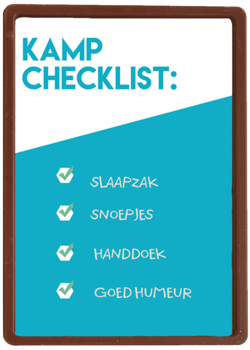 sporta op kamp kaart checklist