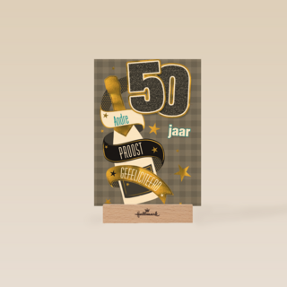 verjaardag leeftijden fles 50 jaar