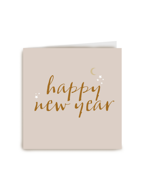 Kaart Hallmark | Nieuwjaar | Nieuwjaarskaart Hiphappy New Year Sterretjes