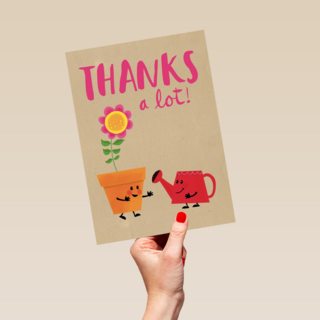 thanks a lot plantje en gieter