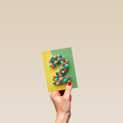prodo design confetti bolletjes 2 jaar