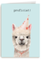 Verjaardag kaart hip happy birthday lama alpaca