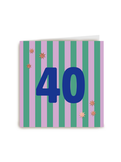 Kaart met leeftijd strepen groen roze