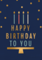 verjaardag kaart man stijlvol happy birthday to you