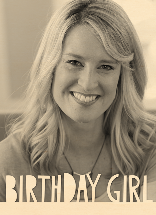 birthday girl vrouw foto