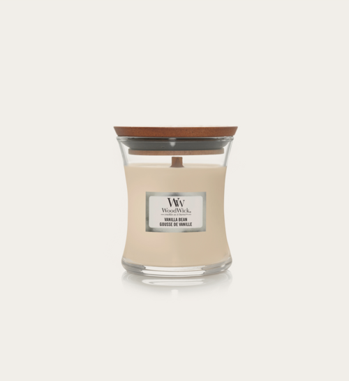 Woodwick Geurkaars Mini Vanilla Bean