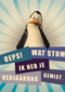 Penguins verjaardag te laat kaart