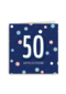 verjaardag kaart stijlvol leeftijd 50