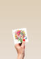 Kaart flowers by Marjolein Bastin Boeket bloemen