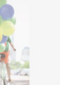 fiets met ballonnen