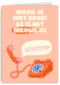 Verjaardagskaart 65 is het nieuwe 45