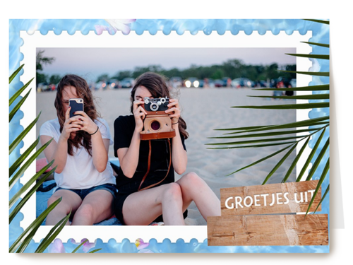 Kaart Hallmark | Groetjes Uit | Groetjes Vanuit Eigen Land Staykation