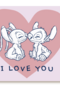 Lilo and Stitch liefde kaart