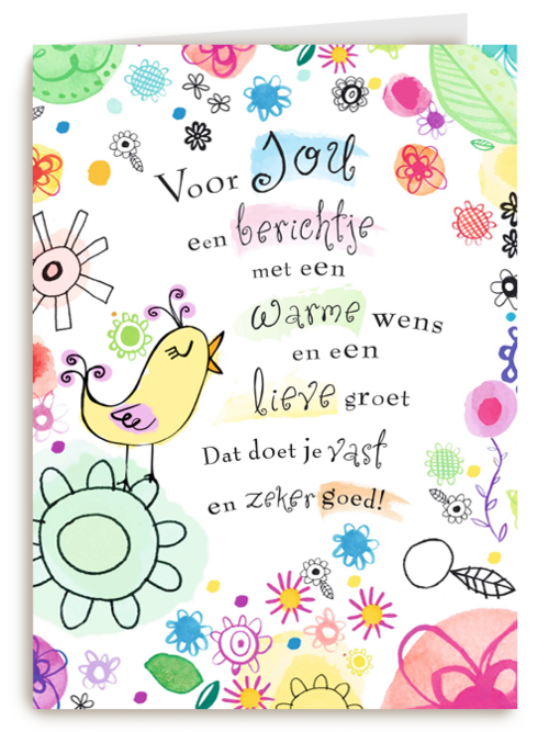 lieve groet doet je goed