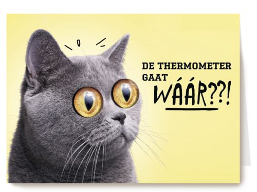 animal fiesta de thermometer gaat waar