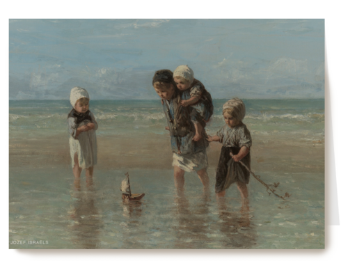 studio art blanco schilderij jozef israels