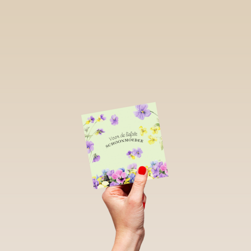 Voor de liefste schoonmoeder Marjolein Bastin
