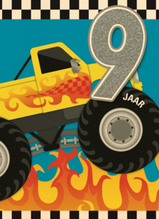 verjaardag leeftijden auto 9 jaar