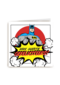 Batman verjaardagskaart van harte