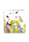 Kaart flowers by Marjolein Bastin vogel bloemen vlinders
