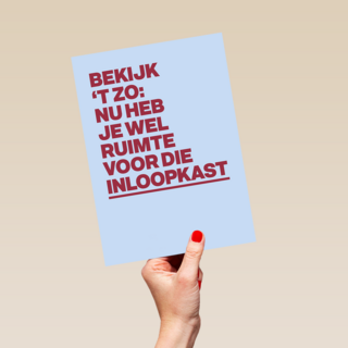 Ruimte voor inloopkast AndC