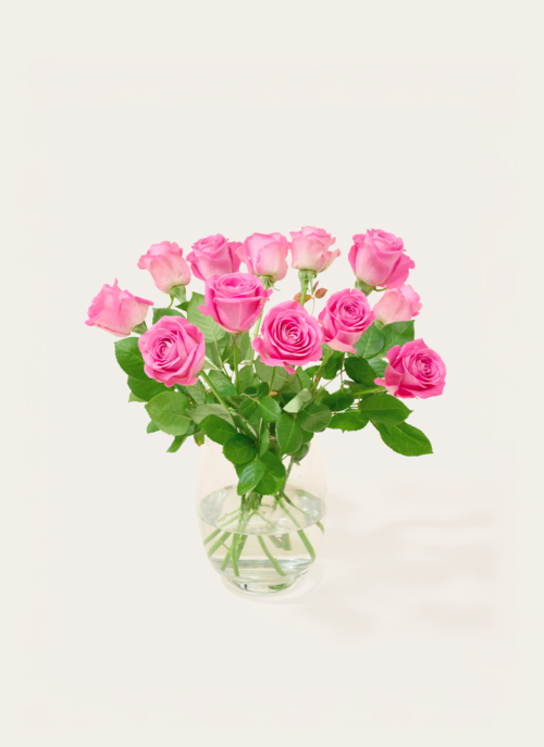 Brievenbus Bloemen Rozen Roze Cadeau Verse Bloemen |