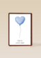 Voor de liefste vader hartjesballon