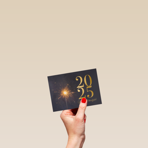 2025 gelukkig nieuwjaar met sterretje