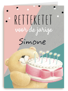 forever friends retteketet voor de jarige