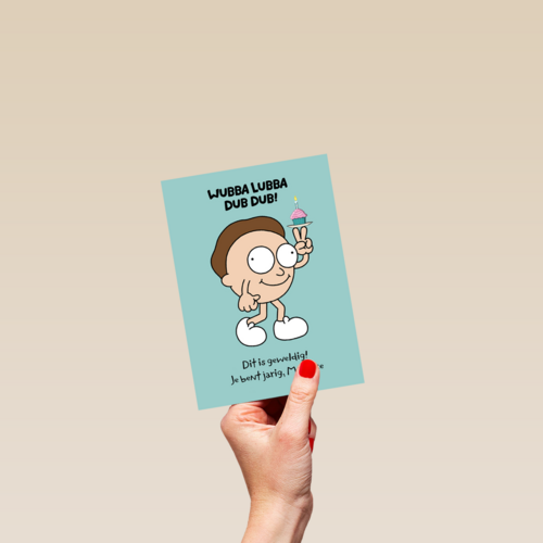 Rick Morty Wubba Lubba Dub Dub