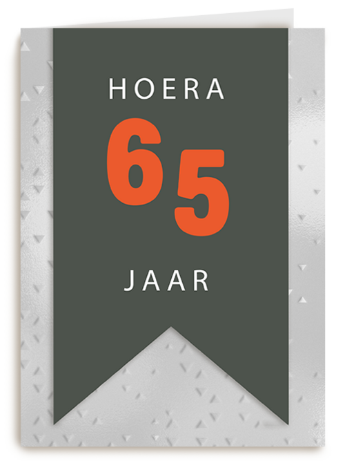 Kaart Hallmark | Kaart Met Leeftijden | Verjaardagskaart Hoera Met Leeftijd Grijs