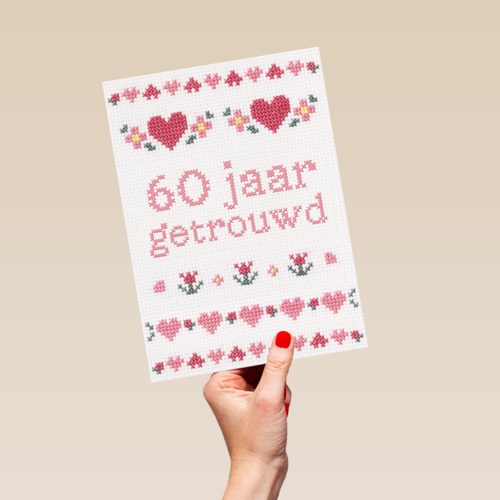 zestig jaar geborduurd