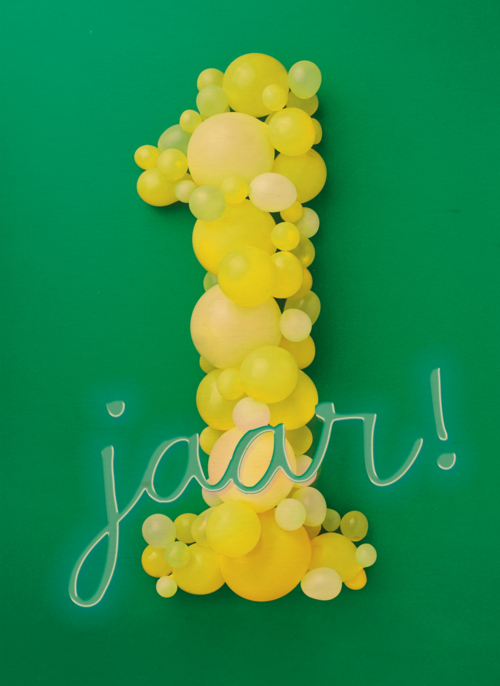 prodo design 1 jaar ballonnen
