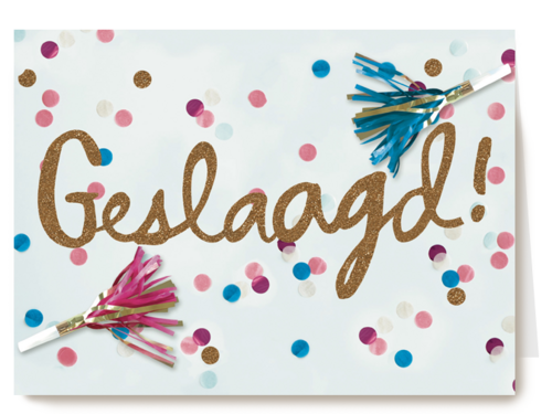 Kaart Hallmark | Diploma | Examen Geslaagd Geslaagd Geslaagd