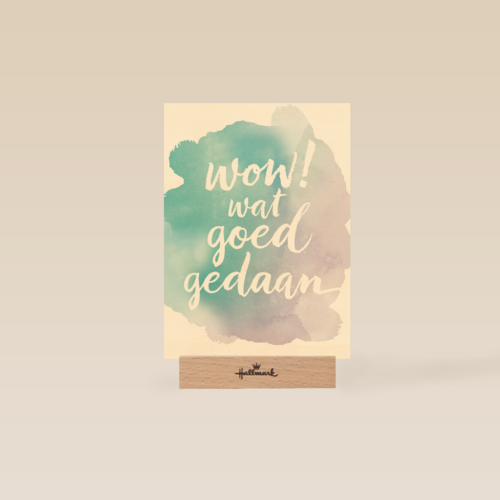 watercolor wow wat goed gedaan