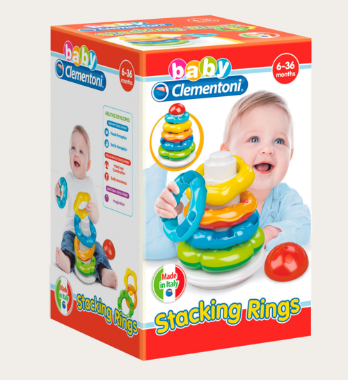 Clementoni Baby Stapelringen | Clementoni Cadeau Baby |