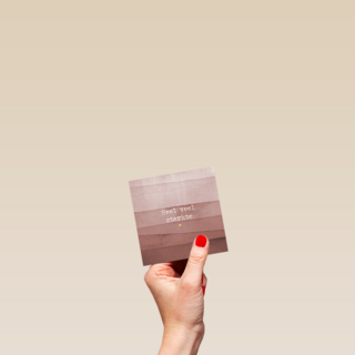 Condoleance heel veel sterkte roze