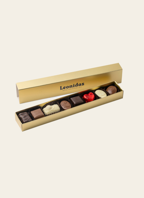 Leonidas Chocolade Bonbons 8 Stuks | Leonidas Cadeau Chocolade |