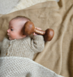 BamBam Vintage Speeltje Dumbbel Bruin