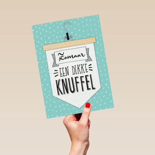 zomaar een dikke knuffel