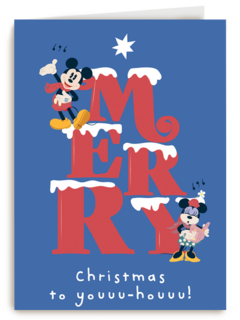 Merry Christmas to youuu-houuu Mickey Mouse