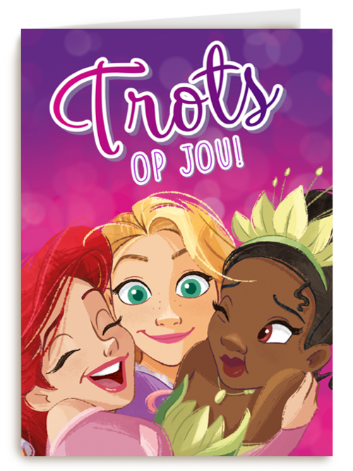 Kaart | Hallmark | Compliment | Complimentkaart Trots Op Jou Disney Princessen