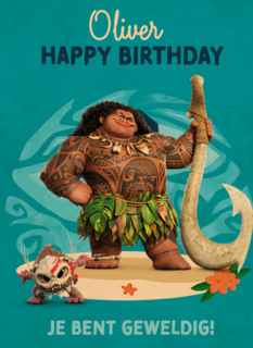 Disney Vaiana Je Bent Geweldig