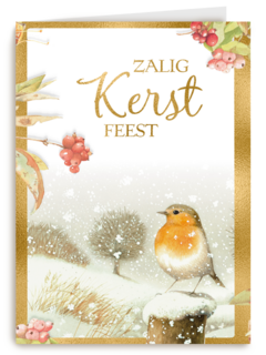 Klassieke kerstkaart