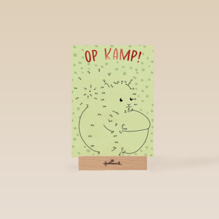 Op Kamp Puzzel kaart