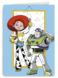 Rijksmuseum X Toy Story kaart Jessie and Buzz