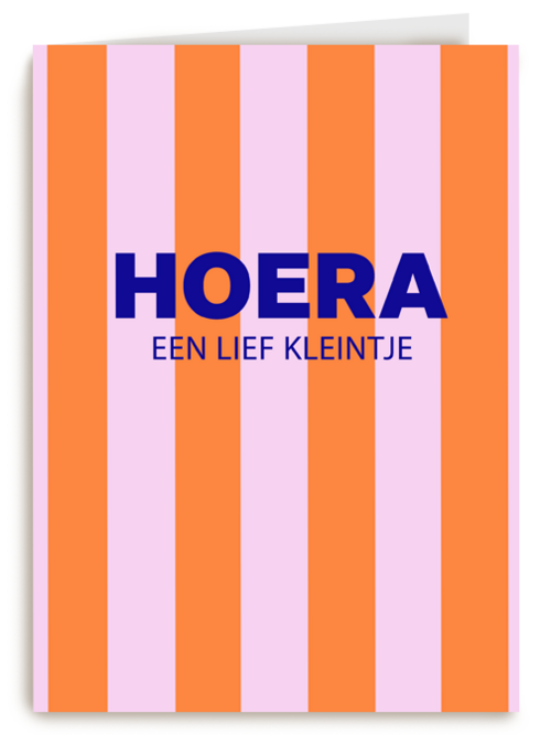 Hoera een lief kleintje